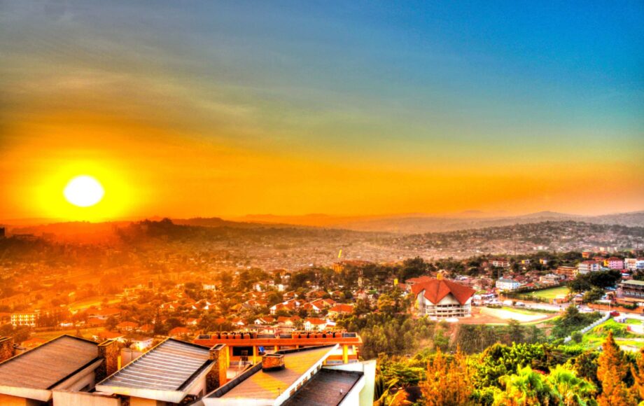 Atardecer en Kampala