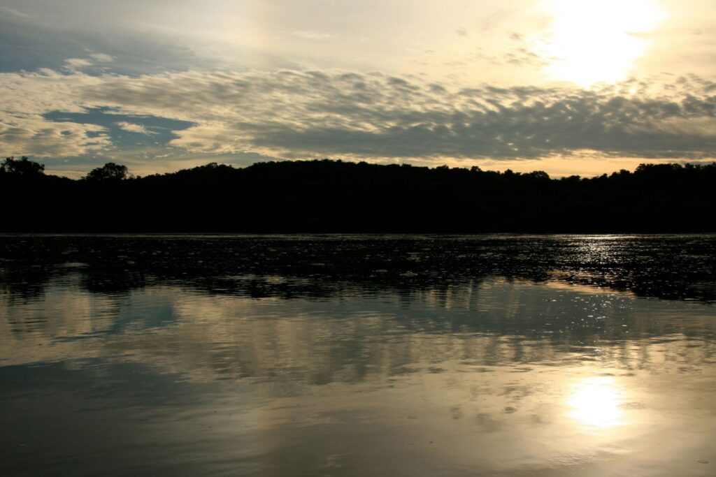 Atardecer en el Parque nacional Murchison Falls