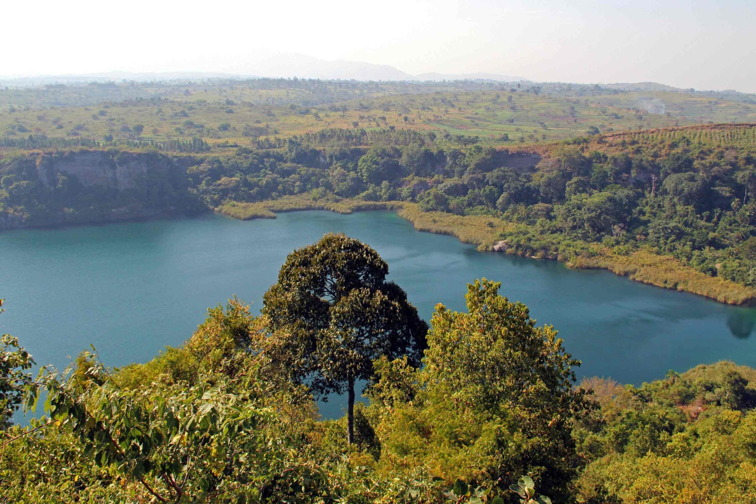 Trayecto en coche desde las cataratas de Murchison hasta el Parque Nacional de Kibale