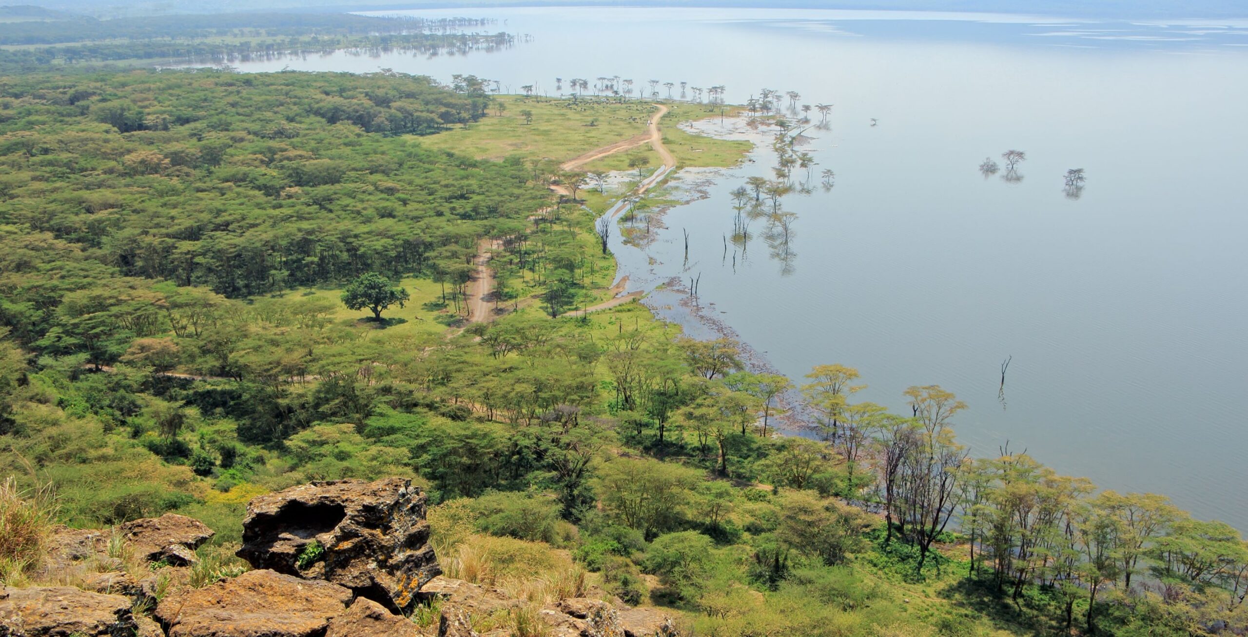 Trayecto de Nairobi al Parque Nacional Lago Nakuru