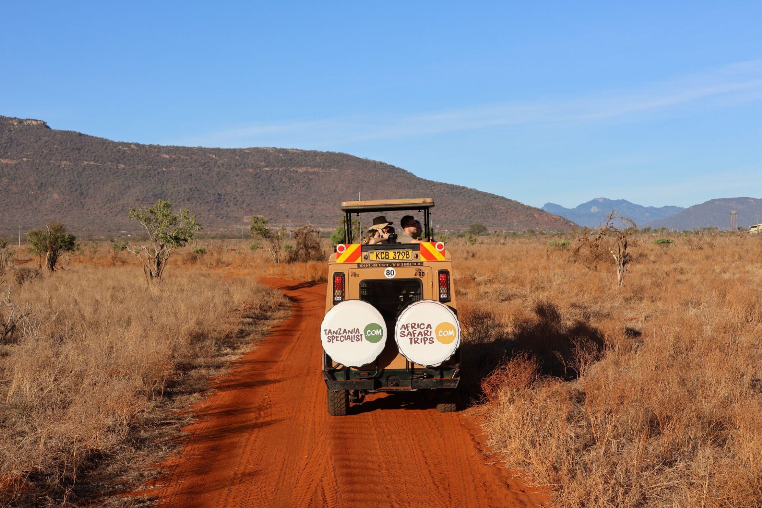 Trayecto de Mombasa al Parque Nacional Tsavo East