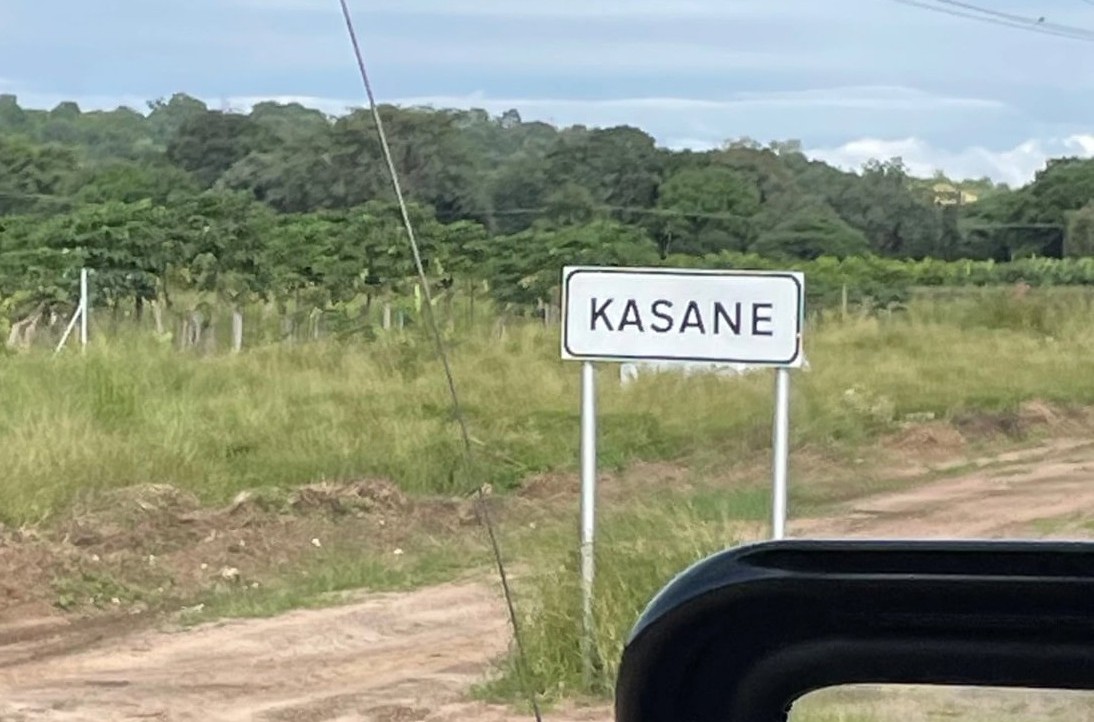 Trayecto de Nata a Kasane