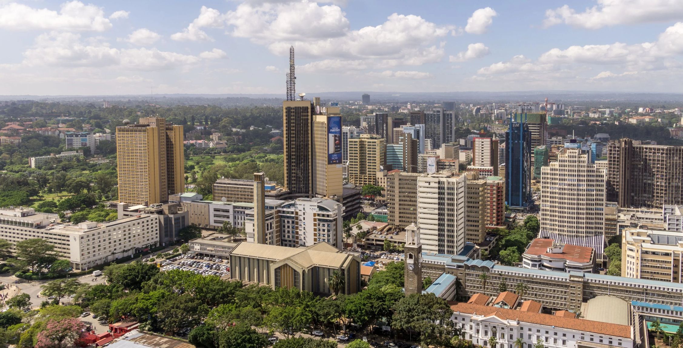 Conducir de Naivasha a Nairobi