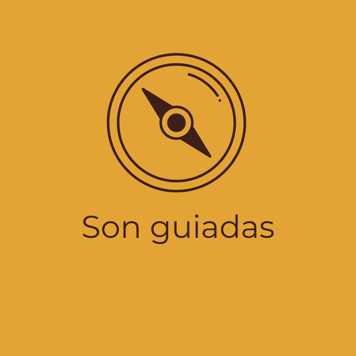 Are guided