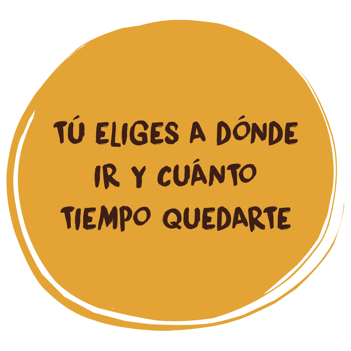 You choose where and when