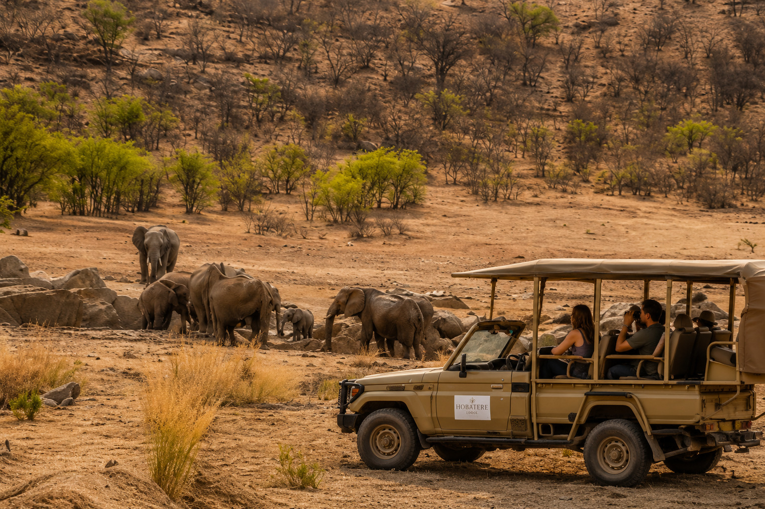 Safari en la Concesión de Hobatere